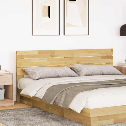 Testiera 200 cm in Legno Massello di Rovere