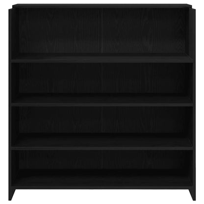 Scrivania per Reception Rovere Nero 100x50x103,5 cm in Legno di Argilla
