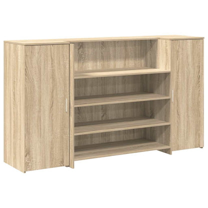 Banco Reception Rovere Sonoma 180x50x103,5 cm Legno Multistrato
