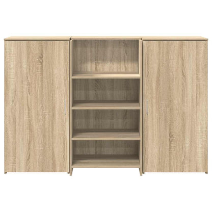 Banco Reception Rovere Sonoma 155x50x103,5 cm Legno Multistrato