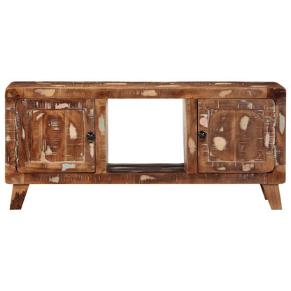 Mobile Porta TV 105x46x32 cm in Legno Massello di Recupero