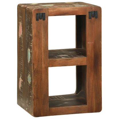 Mobile TV Multicolore Legno massello di recupero