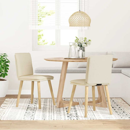 Sedie da Pranzo 2 pz Lino