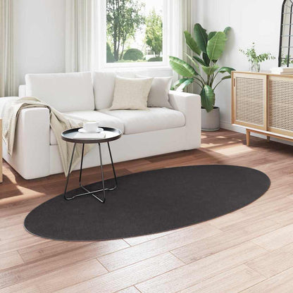 Tappeti per area HUARTE Antracite 100 x 200 cm 100% Poliestere