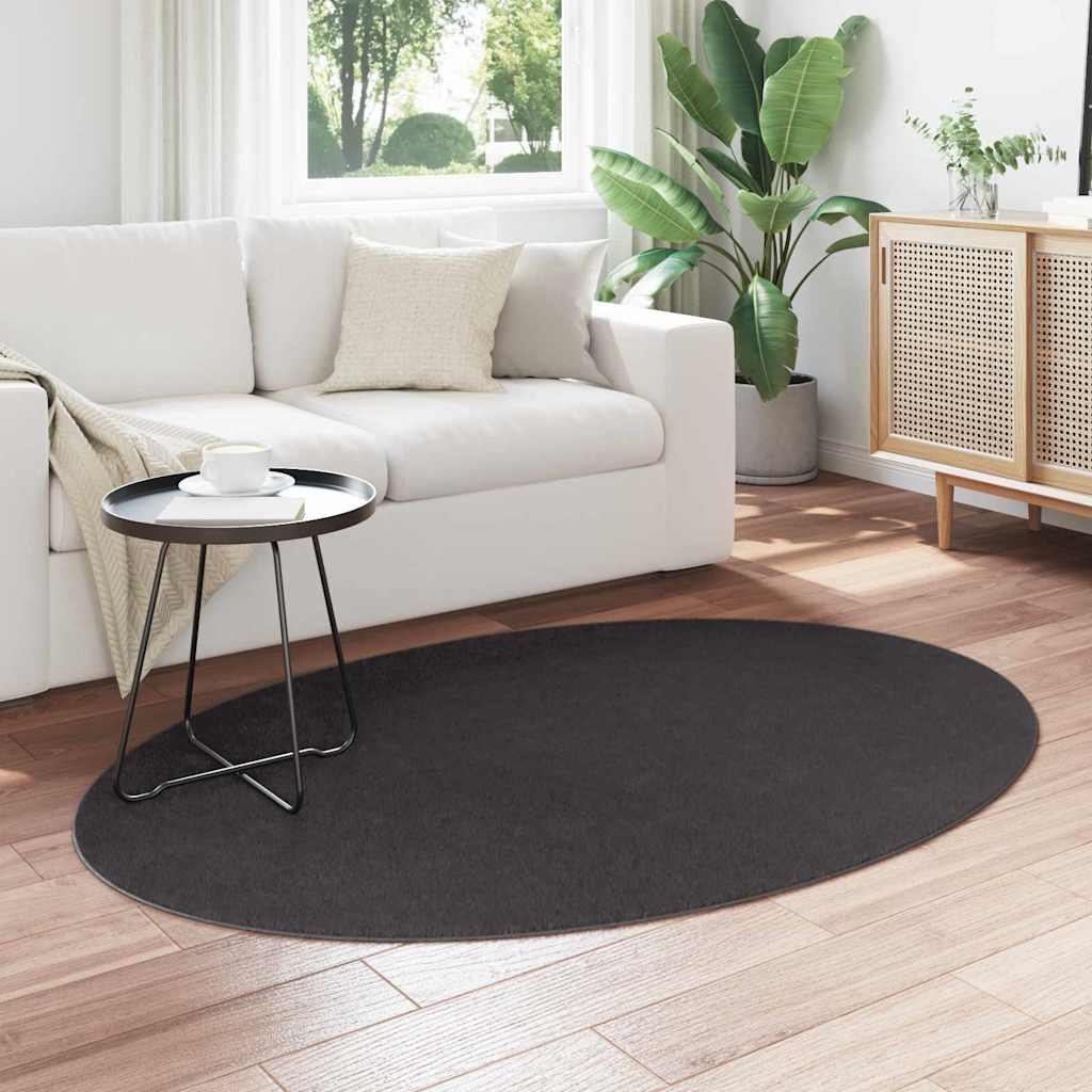 Tappeti per area HUARTE Antracite 120 x 170 cm 100% Poliestere