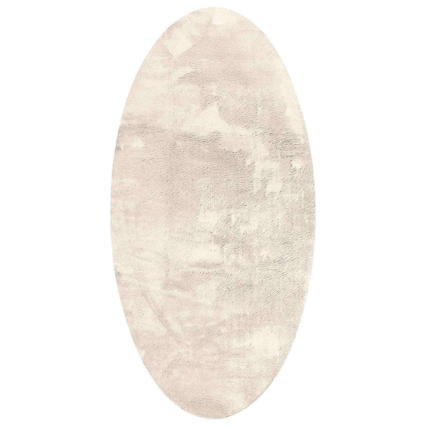 Tappeti per area Ovale HUARTE Beige 100 x 200 cm