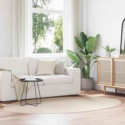 Tappeti per area Ovale HUARTE Beige 160 x 230 cm
