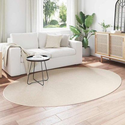 Tappeti per area Ovale HUARTE Beige 160 x 230 cm