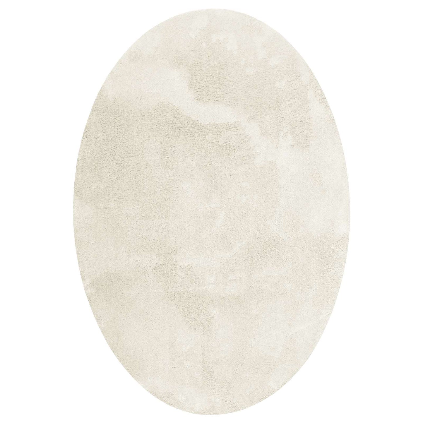 Tappeti per area Ovale HUARTE Crema 120 x 170 cm