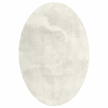 Tappeti per area Ovale HUARTE Crema 140 x 200 cm