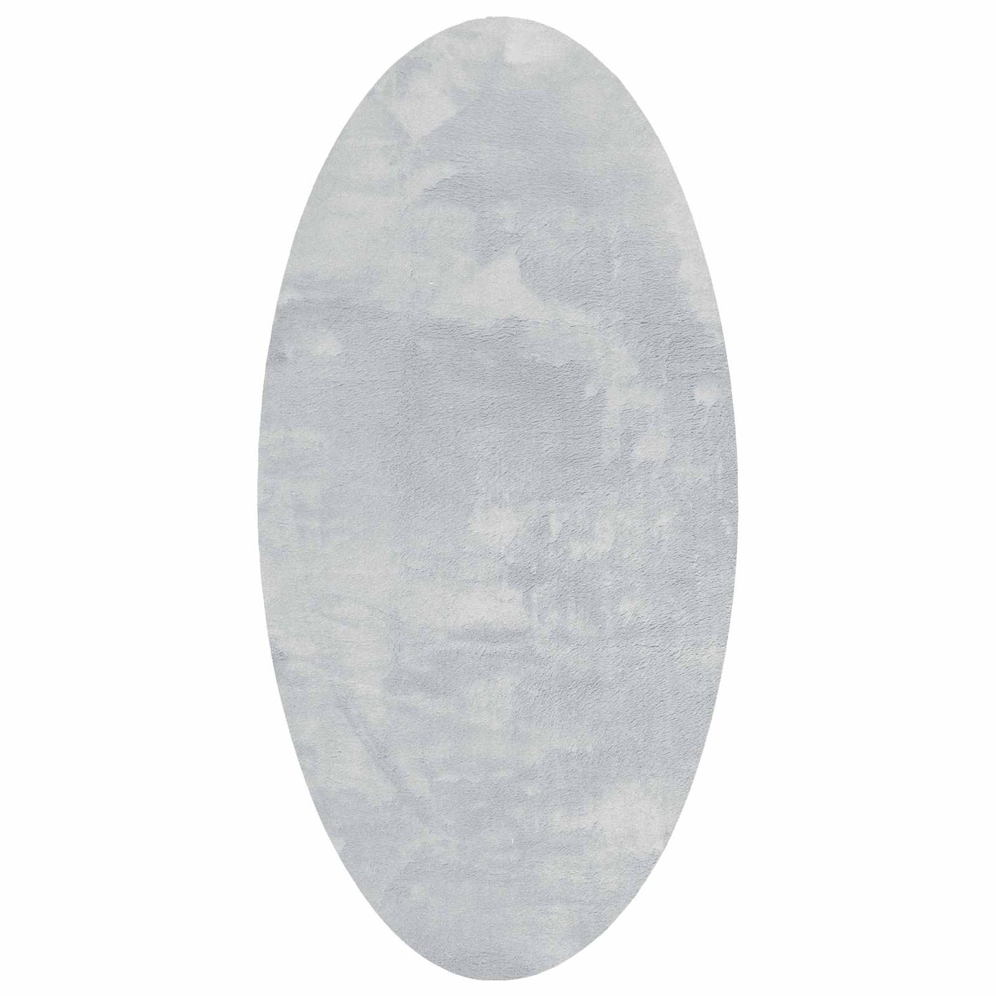 Tappeti per area Ovale HUARTE Grigio 80 x 150 cm
