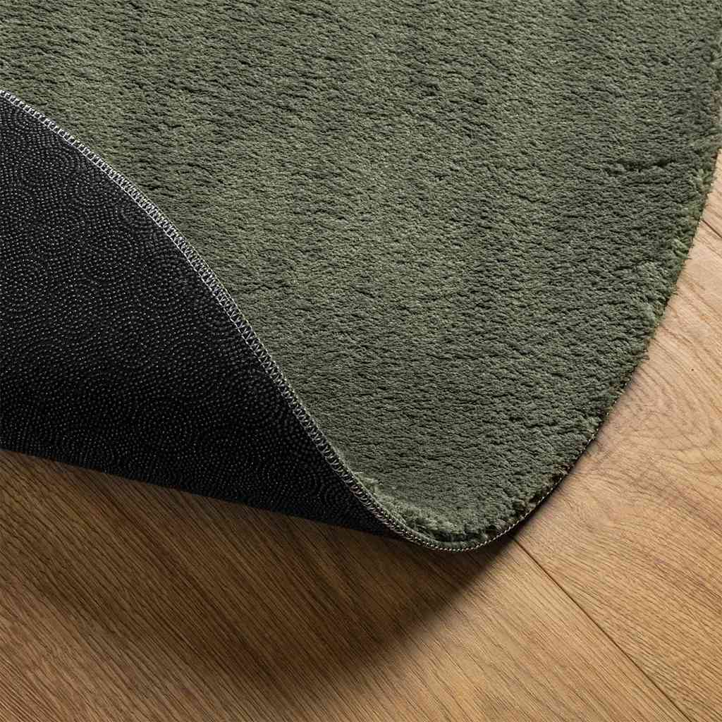 Tappeti per area HUARTE Verde Foresta 140 x 200 cm