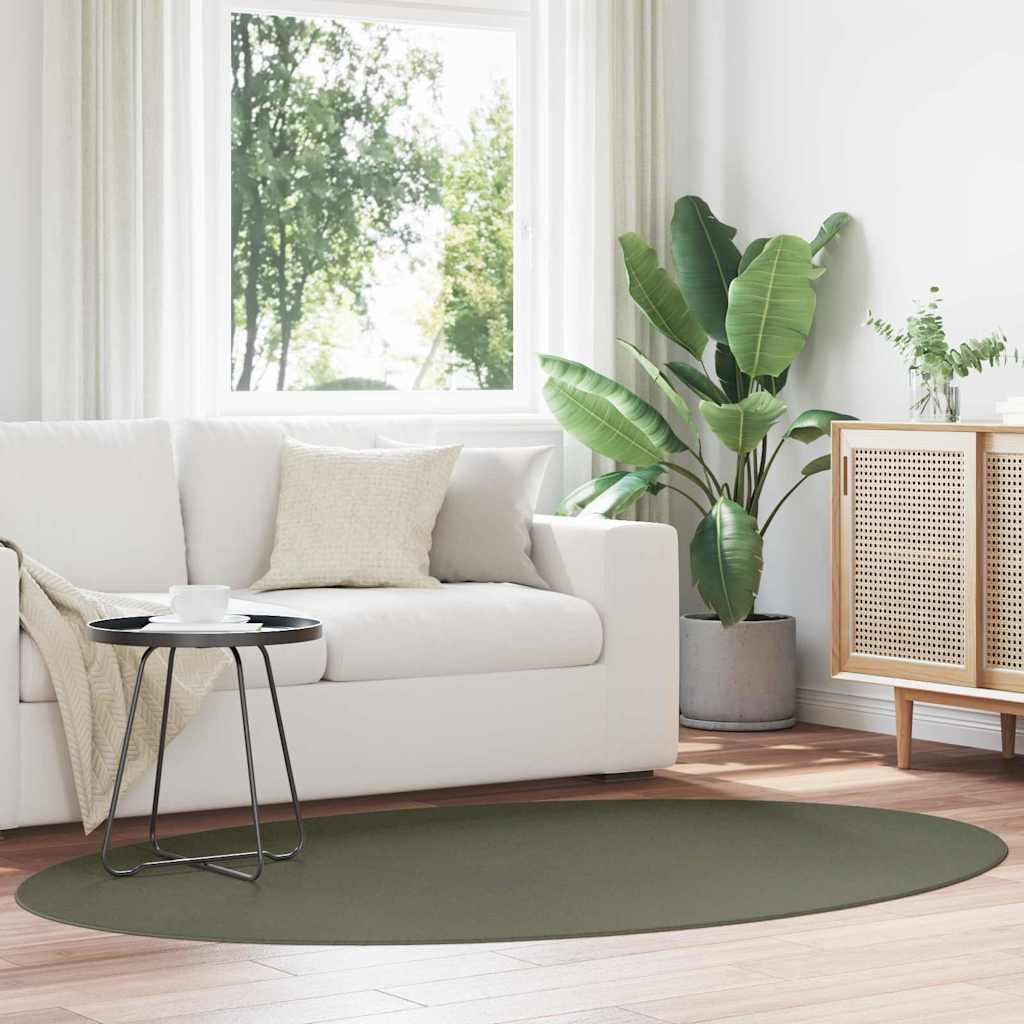 Tappeti per area HUARTE Verde Foresta 140 x 200 cm