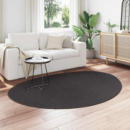 Tappeti per area HUARTE Antracite 140 x 200 cm Poliestere