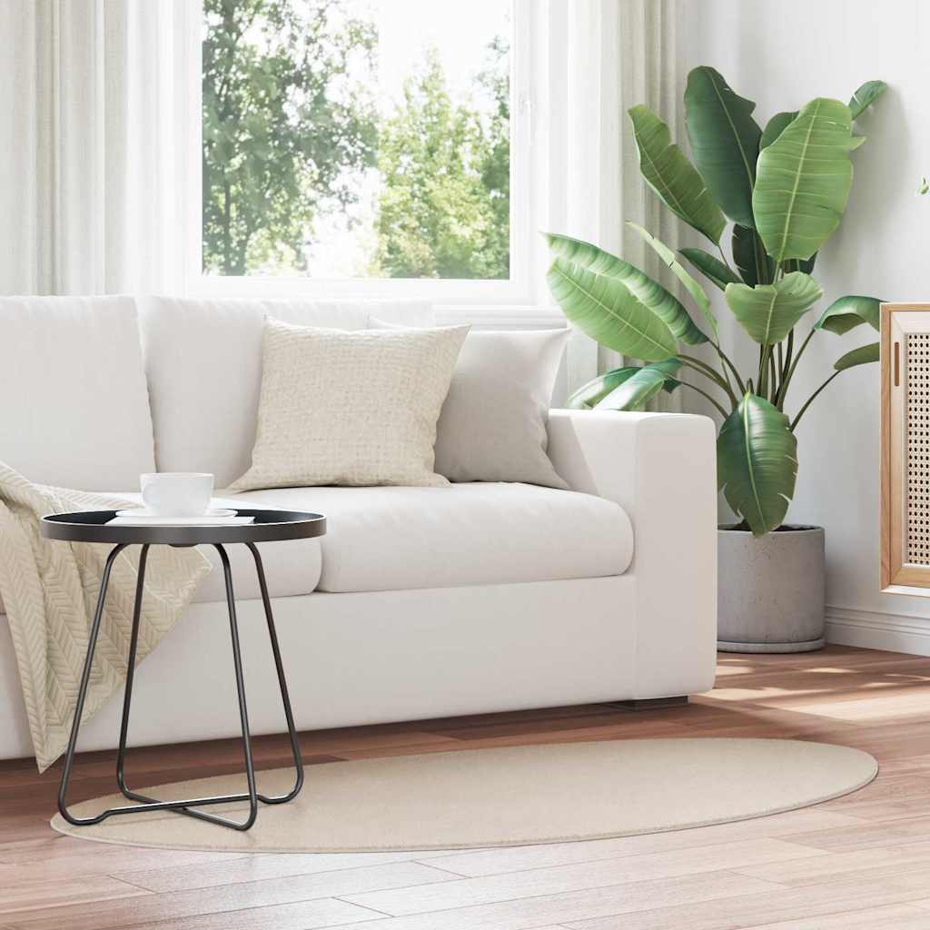 Tappeti per area HUARTE Beige 80 x 150 cm Poliestere