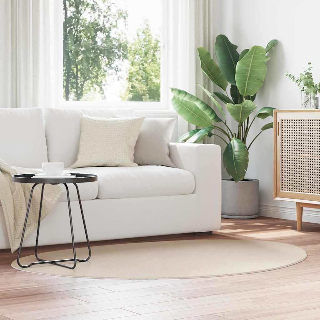 Tappeti per area HUARTE Beige 120 x 170 cm Poliestere