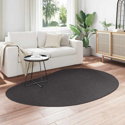 Tappeti per area HUARTE Antracite 140 x 200 cm Poliestere