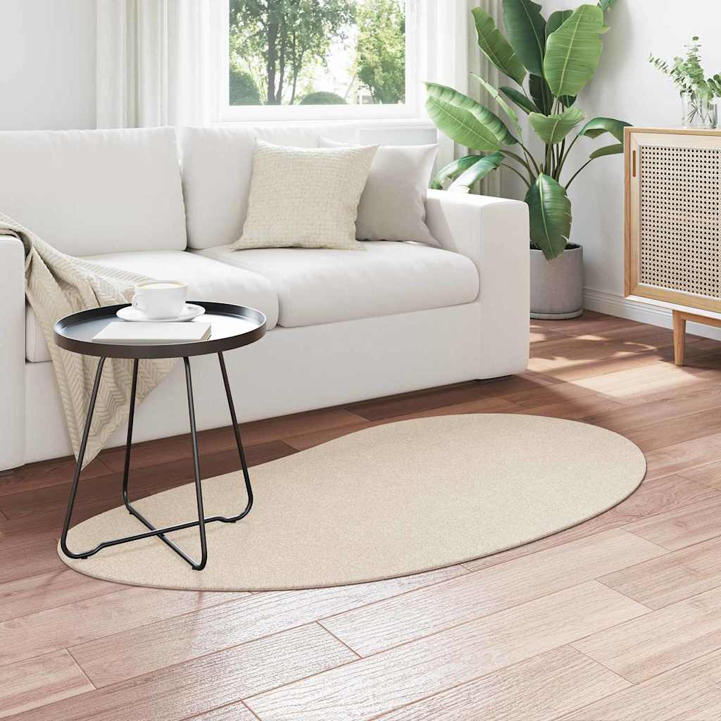 Tappeti per area HUARTE Beige 80 x 150 cm Poliestere