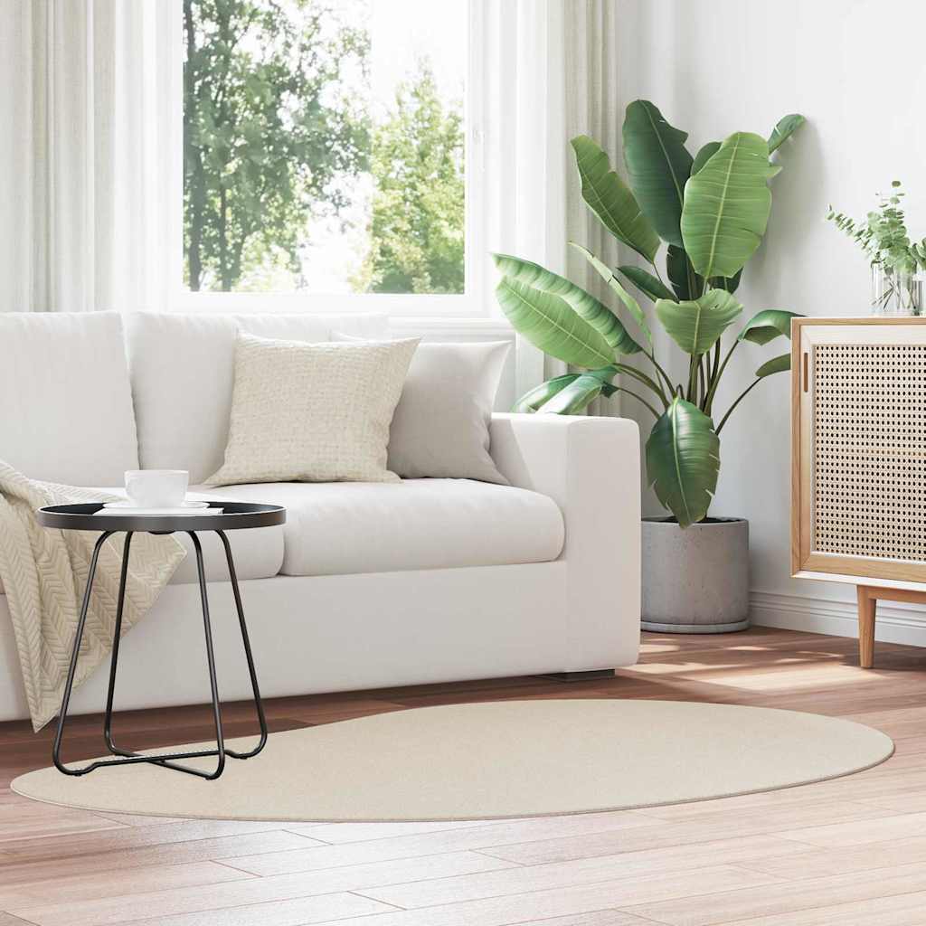 Tappeti per area HUARTE Beige 120 x 170 cm Poliestere