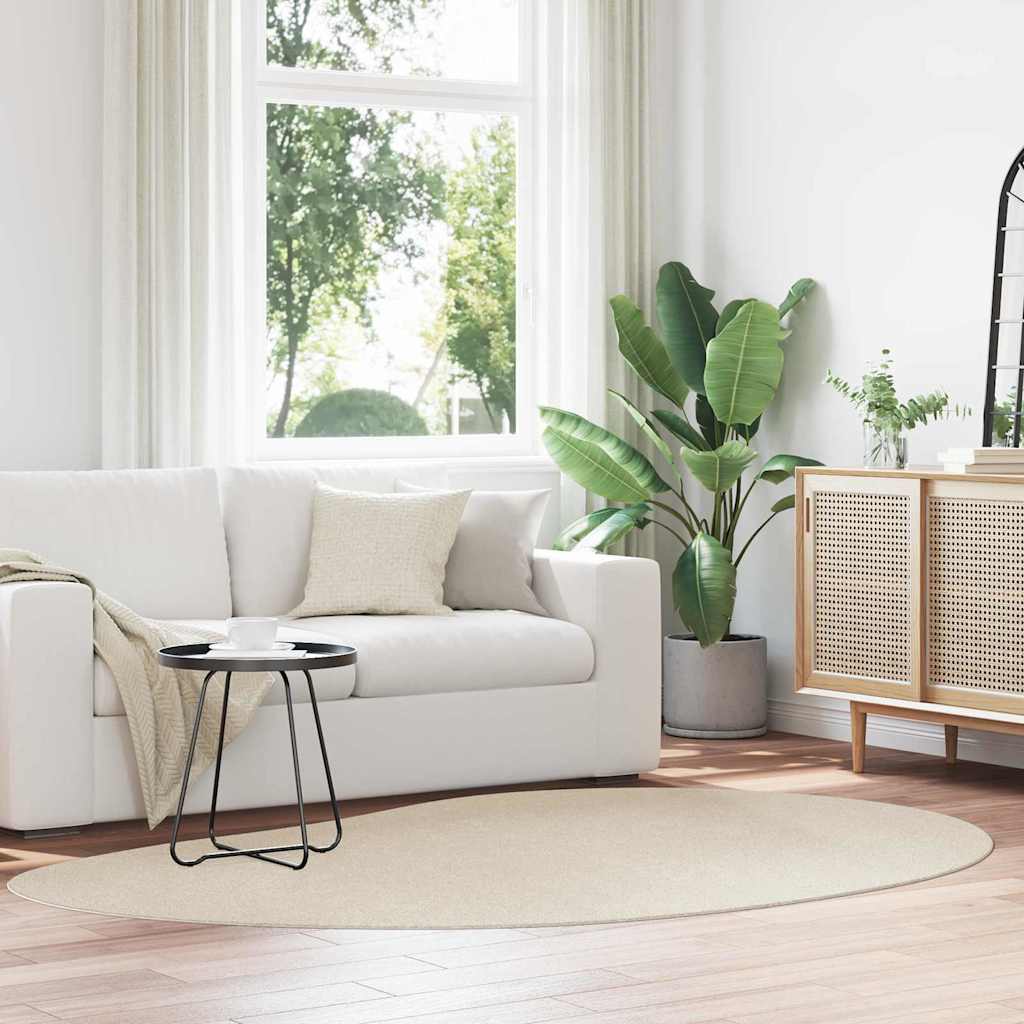 Tappeti per area HUARTE Beige 160 x 230 cm Poliestere