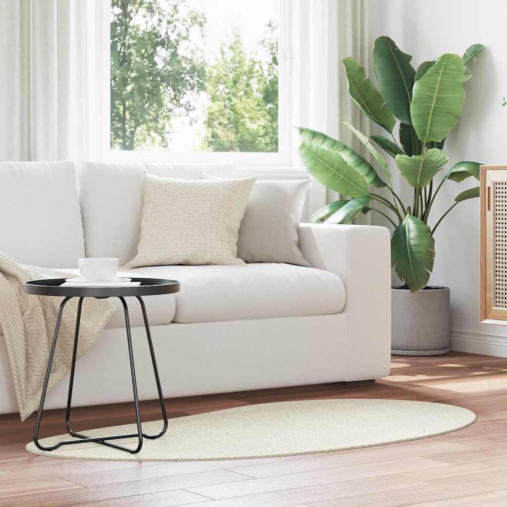 Tappeti per area HUARTE Crema 80 x 150 cm Poliestere