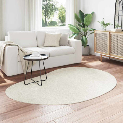 Tappeti per area HUARTE Crema 140 x 200 cm Poliestere
