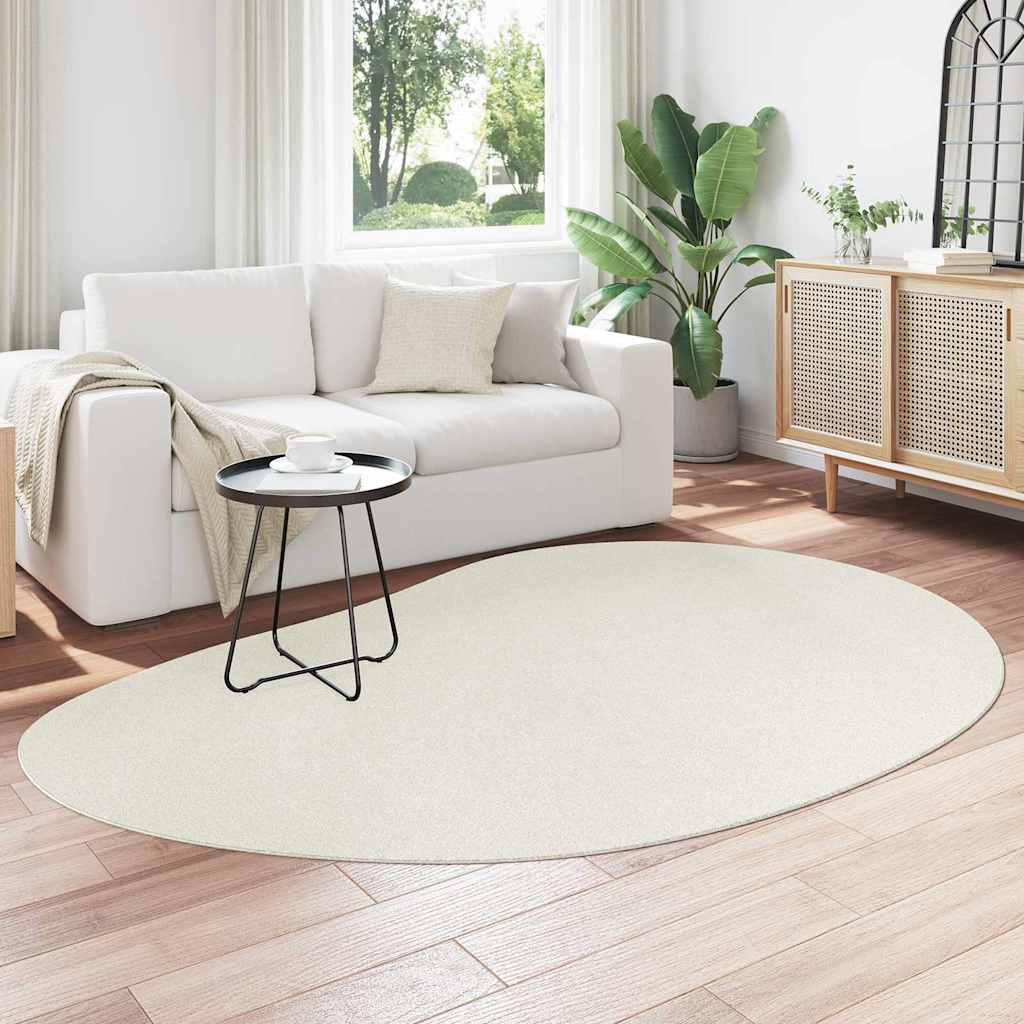 Tappeti per area HUARTE Crema 160 x 230 cm Poliestere