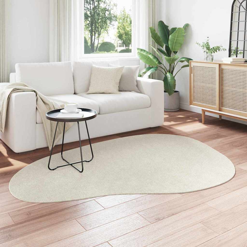 Tappeti per area HUARTE Crema 140 x 200 cm Poliestere