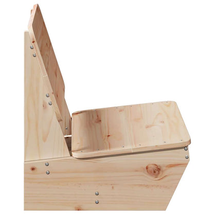 Sedia da Giardino 60x64x70,5 cm in Legno Massello di Pino