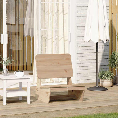 Sedia da Giardino 60x64x70,5 cm in Legno Massello di Pino