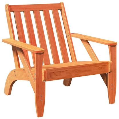 Sedie Adirondack da Giardino 2 pz in Legno Massello di Pino