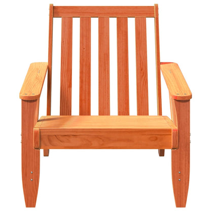 Sedie Adirondack da Giardino 2 pz in Legno Massello di Pino