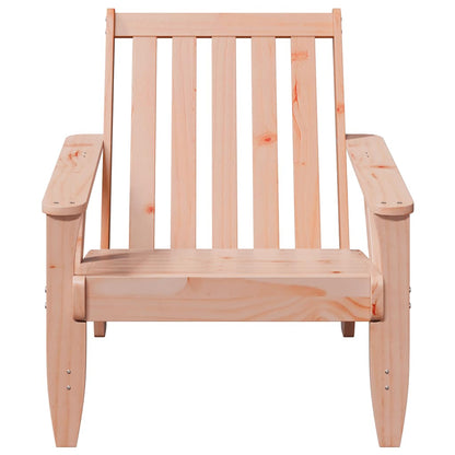 Sedie Adirondack da Giardino 2 pz in Legno Massello Douglas