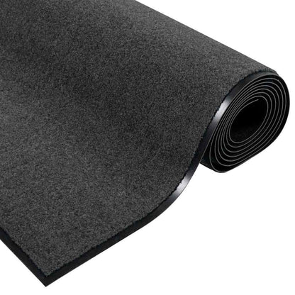 Tappetino Altro Antracite e Nero 120 x 250 cm Poliammide e PVC