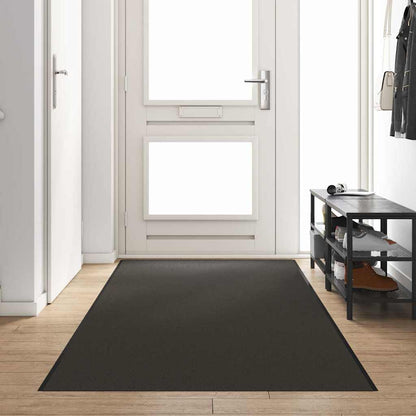 Tappetino Altro Antracite e Nero 120 x 400 cm Poliammide e PVC