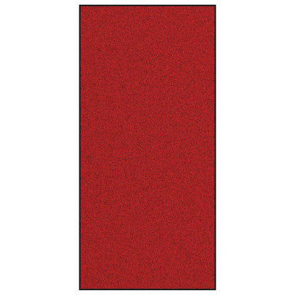 Tappetino Rosso e Nero 120 x 250 cm 100% Poliammide