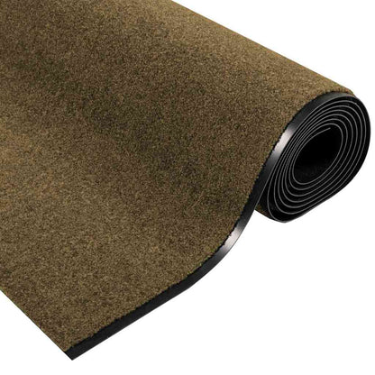 Tappetino Altro Marrone e Nero 120 x 400 cm Poliammide e PVC