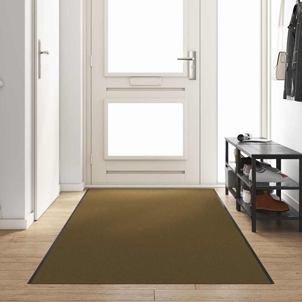 Tappetino Altro Marrone e Nero 120 x 400 cm Poliammide e PVC
