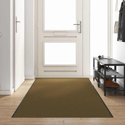 Tappetino Altro Marrone e Nero 120 x 400 cm Poliammide e PVC