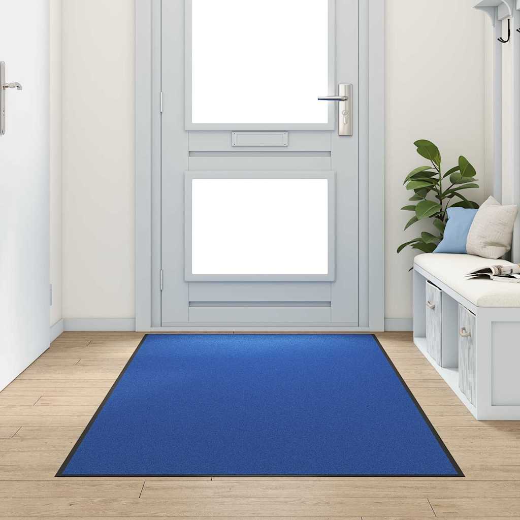Tappetino Altro Blu e Nero 120 x 250 cm Poliammide e PVC