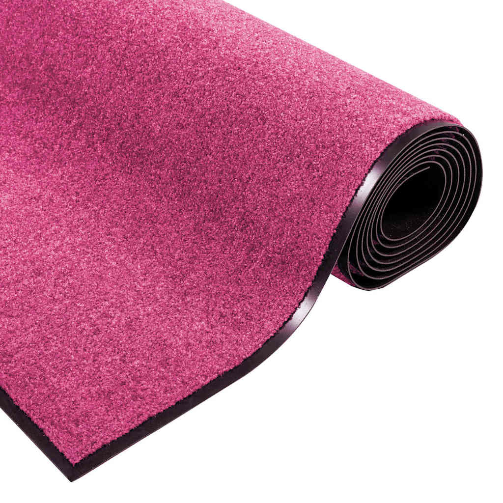Tappetino Altro Rosa e Nero 120 x 250 cm Poliammide e PVC