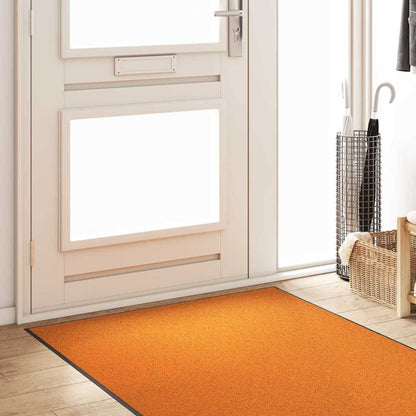 Tappetino Altro Arancione e Nero 120 x 300 cm Poliammide e PVC