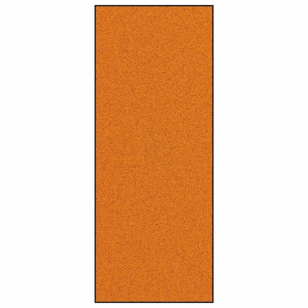 Tappetino Altro Arancione e Nero 120 x 300 cm Poliammide e PVC