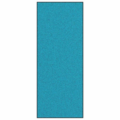 Tappetino Altro Ciano e Nero 120 x 300 cm Poliammide e PVC