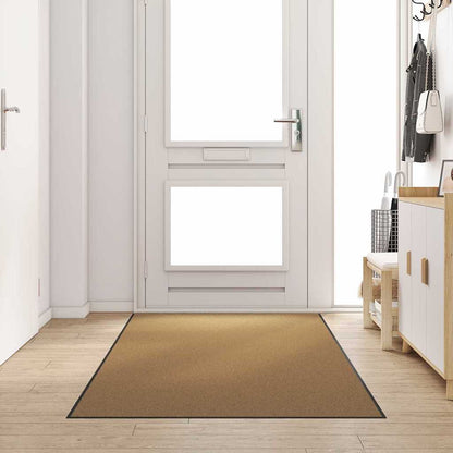Tappetino Altro Crema e Nero 120 x 300 cm Poliammide e PVC