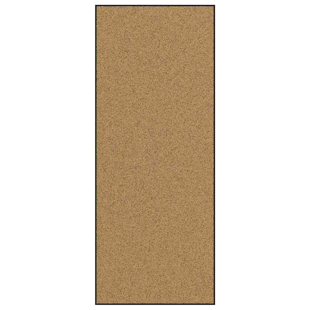 Tappetino Altro Crema e Nero 120 x 300 cm Poliammide e PVC