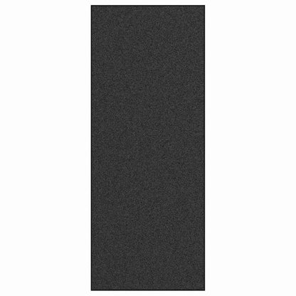 Tappetino Antracite e Nero 120 x 300 cm Polipropilene e vinile