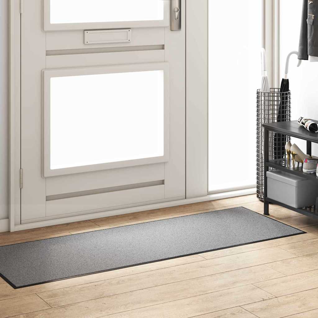 Tappetino Grigio e Nero 60 x 180 cm Polipropilene e vinile