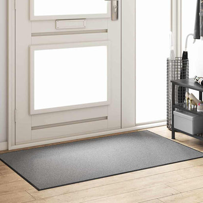 Tappetino Grigio e Nero 90 x 150 cm Polipropilene e vinile