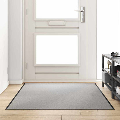 Tappetino Grigio e Nero 120 x 180 cm Polipropilene e vinile